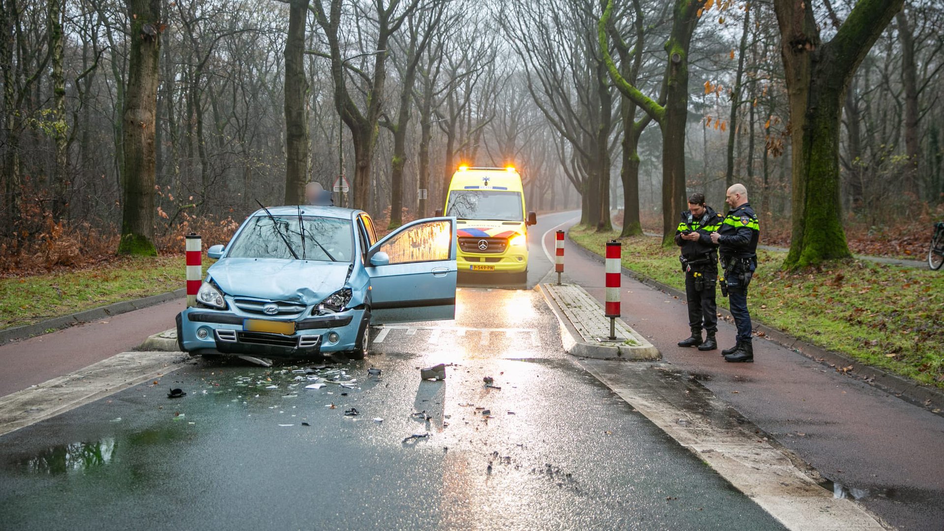 Twee gewonden bij ongeval in Doorwerth
