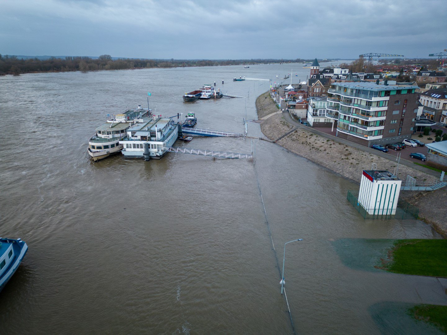 Waterstand in Tolkamer bereikt hoogtepunt