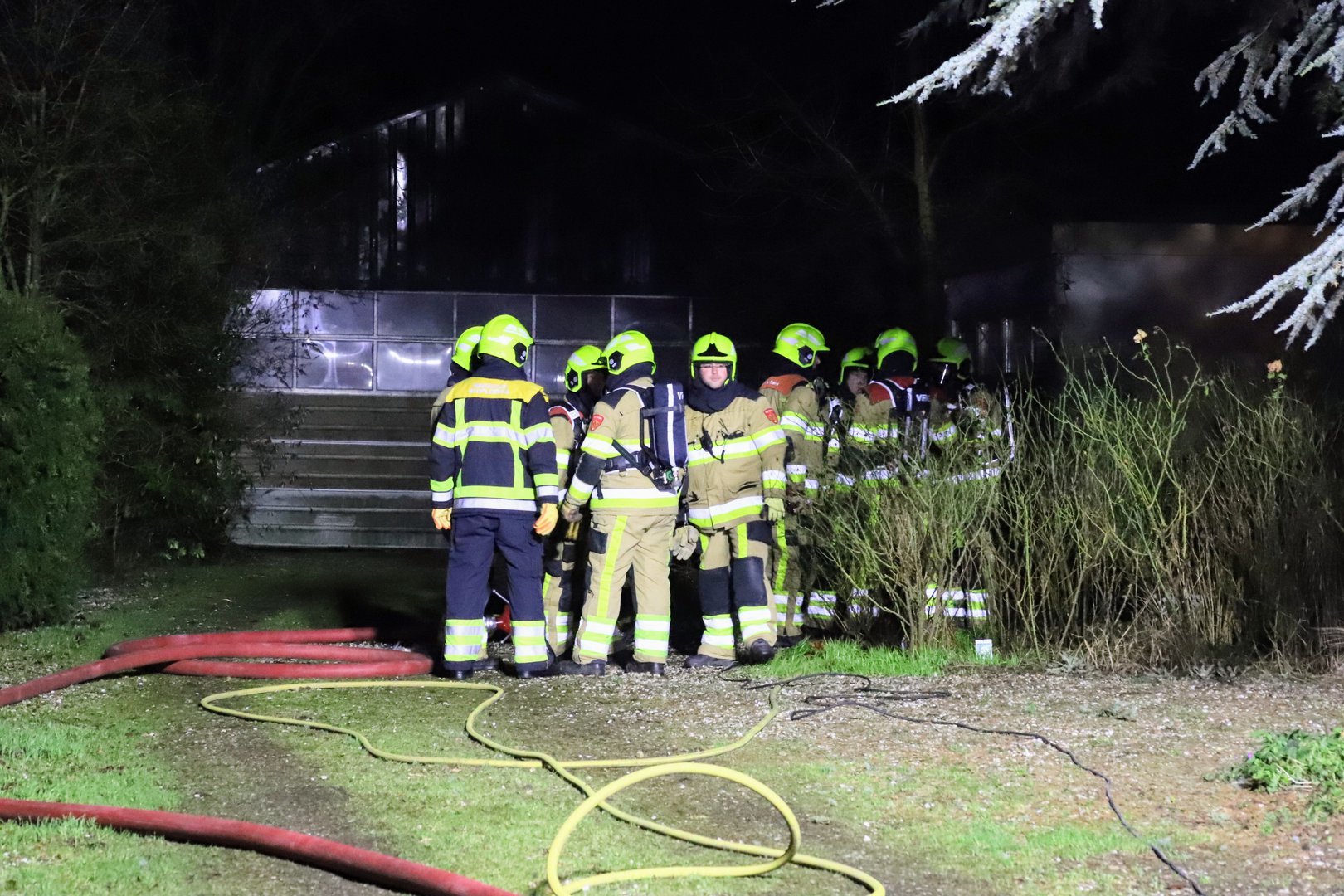 Veel schade aan woning na brand in meterkast