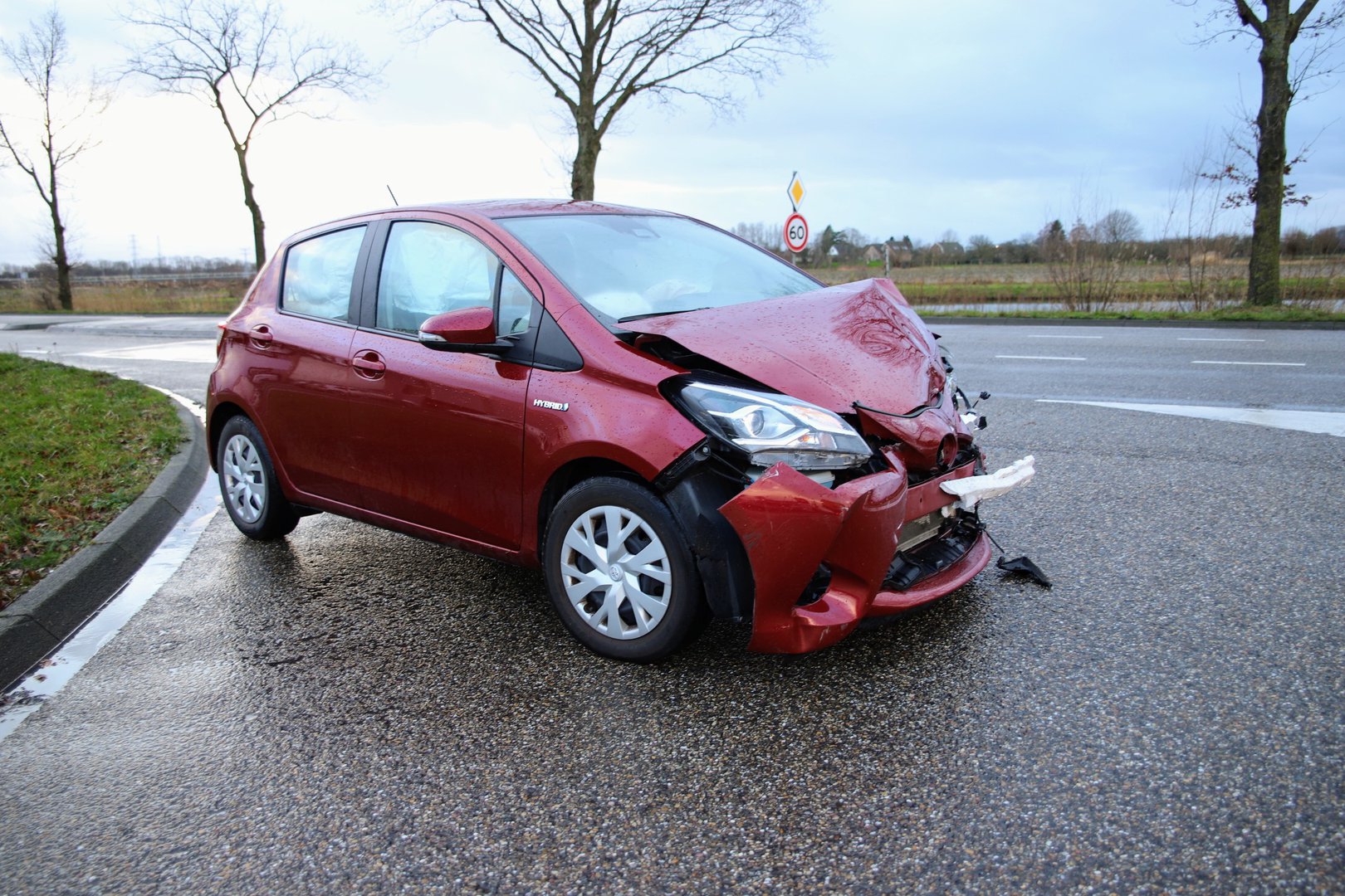Gewonde na botsing tussen twee auto’s