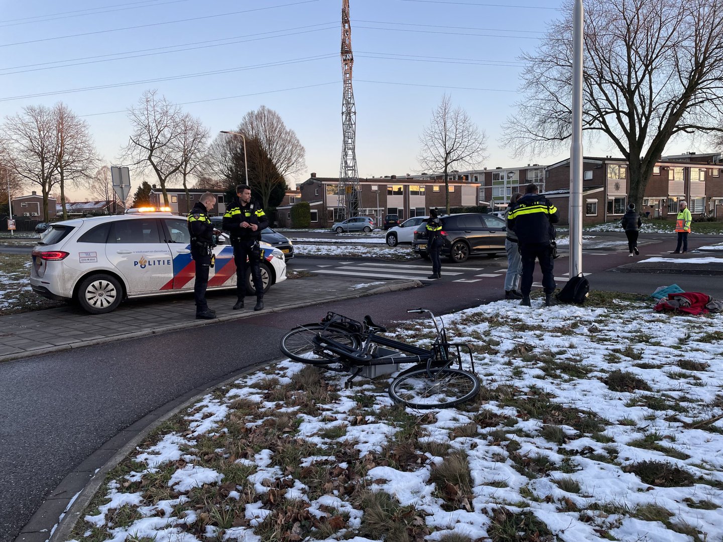 Opnieuw fietser aangereden op rotonde in Ede