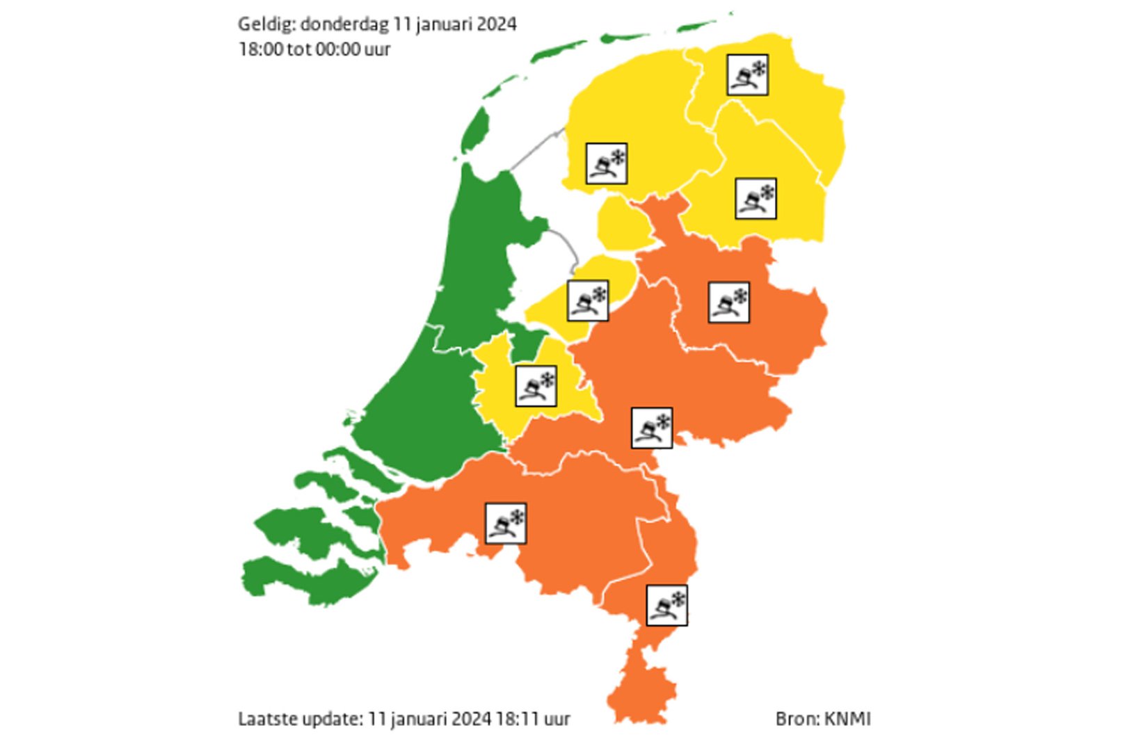 PAS OP: Gladheid in het land