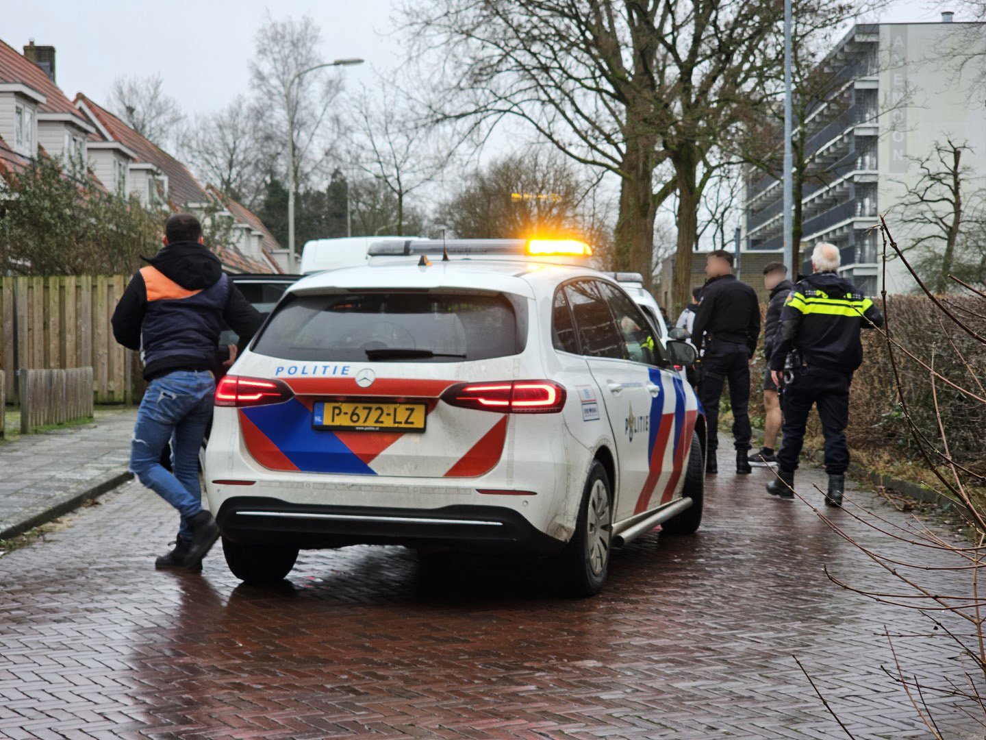 Conflict tussen postbezorger en bewoner leidt tot vechtpartij