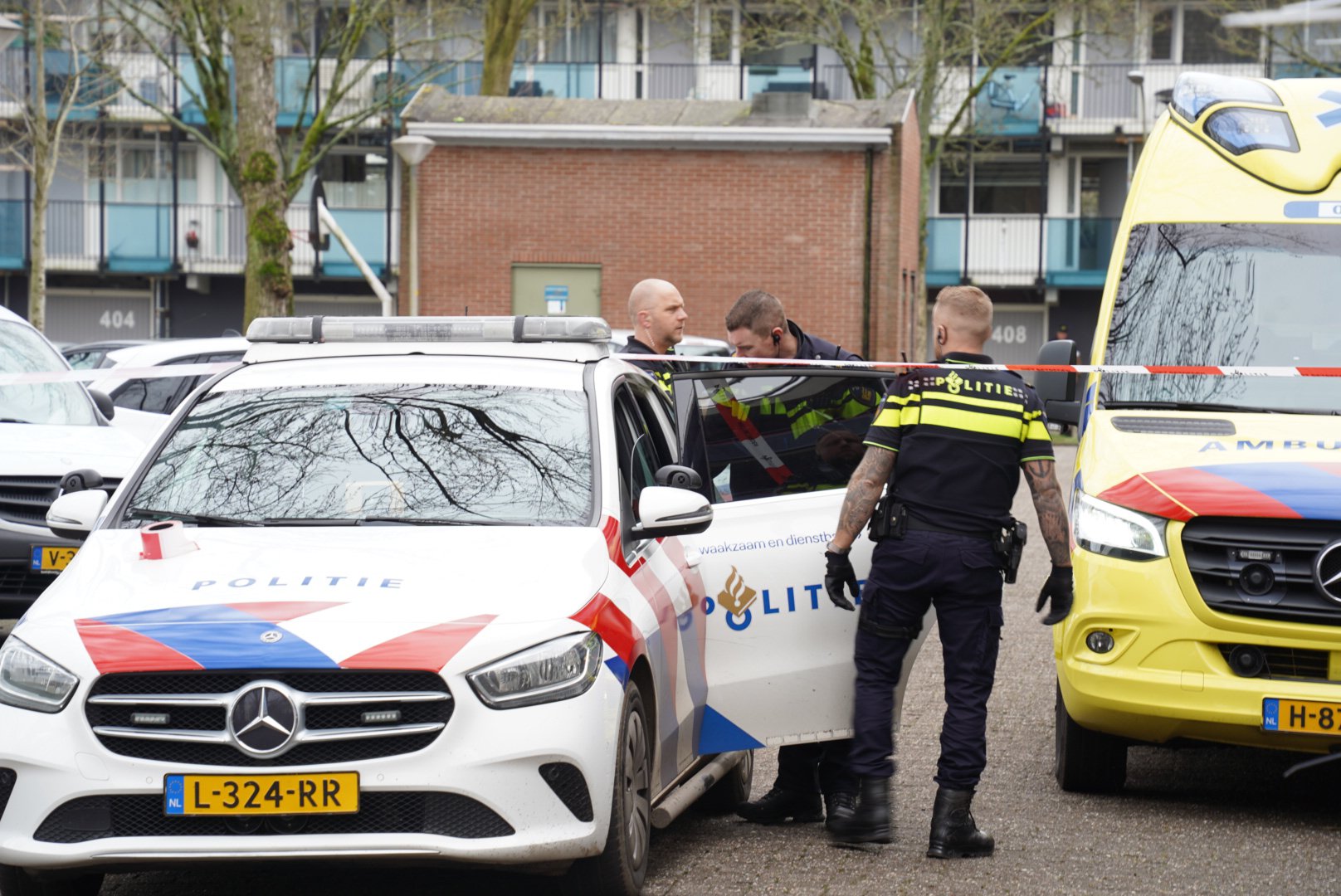 Gewonde na melding van steekpartij, verdachte aangehouden