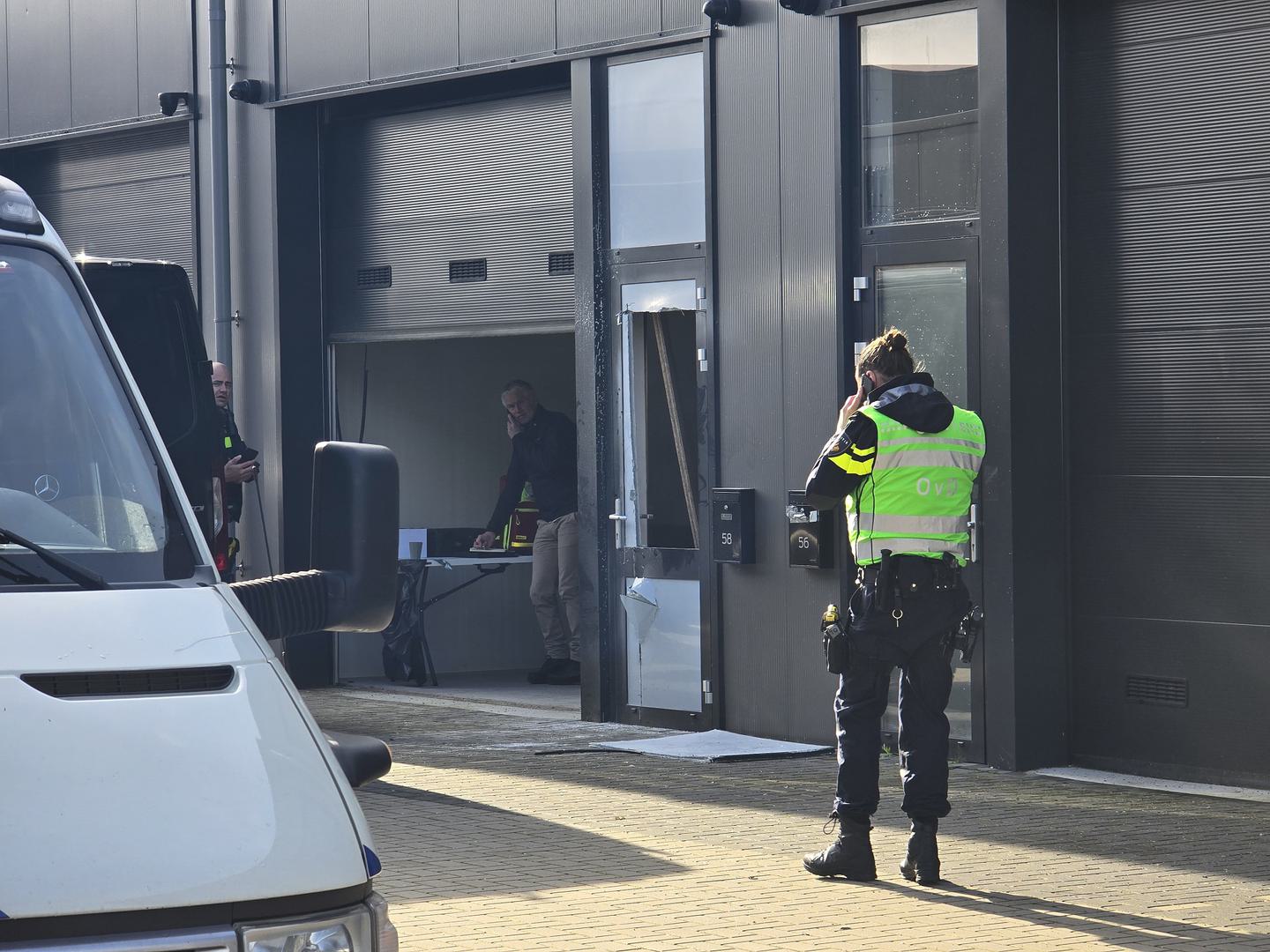 Drugslab aangetroffen in bedrijfspand