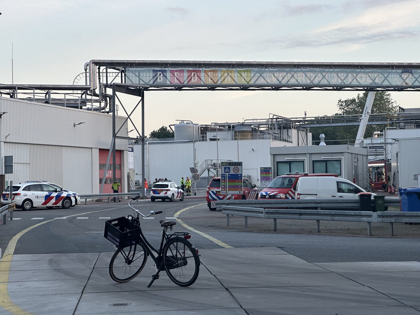 Bakoven in brand bij Aviko