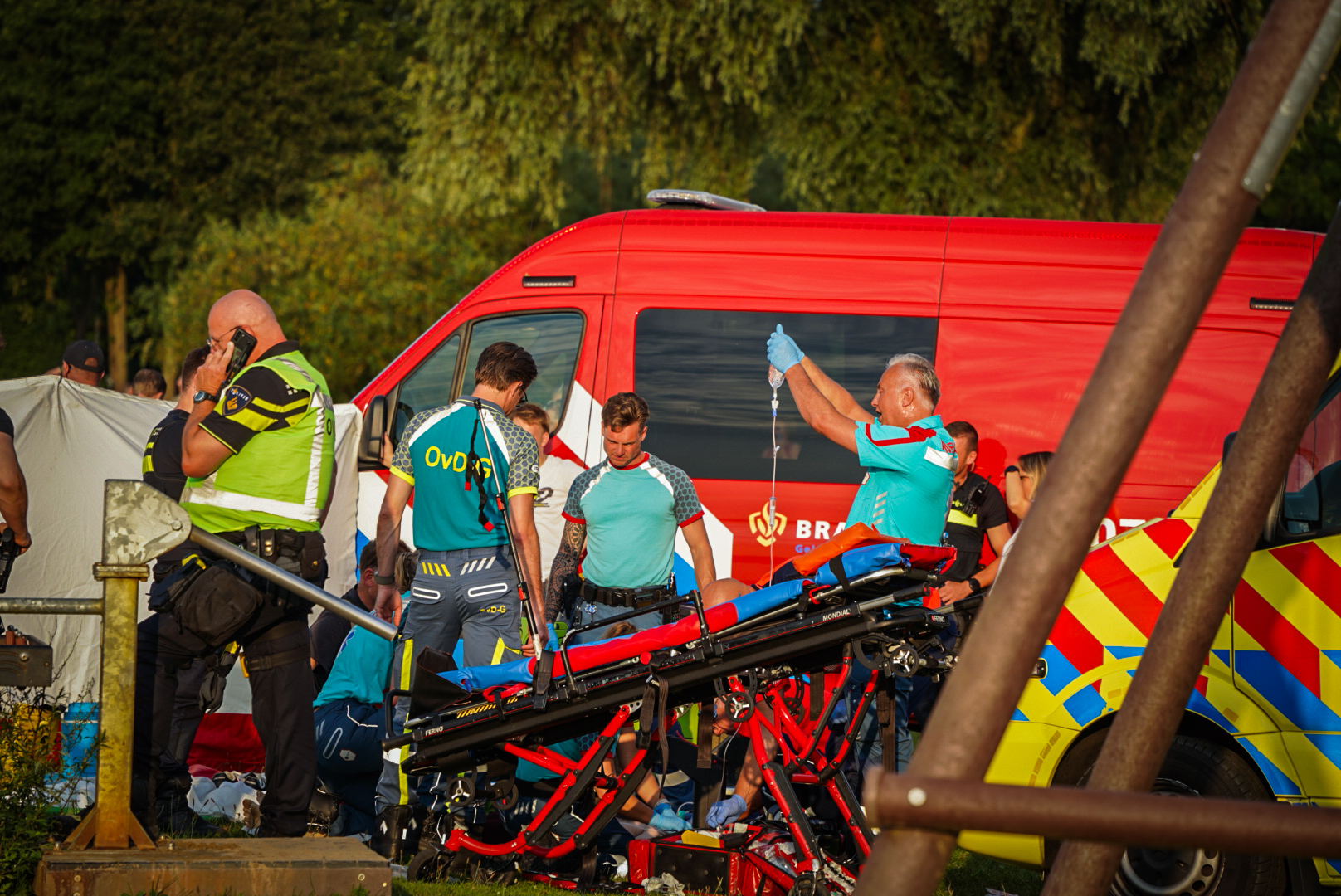 Zwemmer recreatieplas Rhederlaag overleden