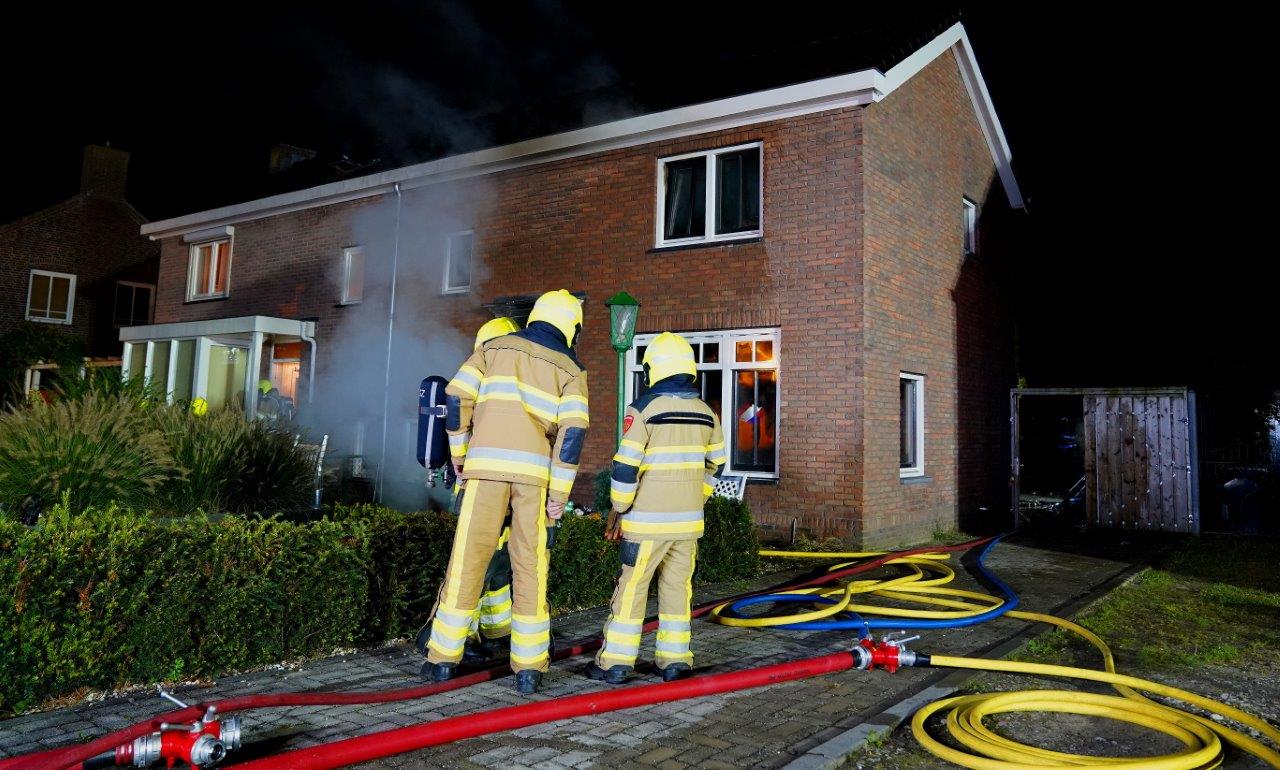 Brand verwoest net gerenoveerde woning