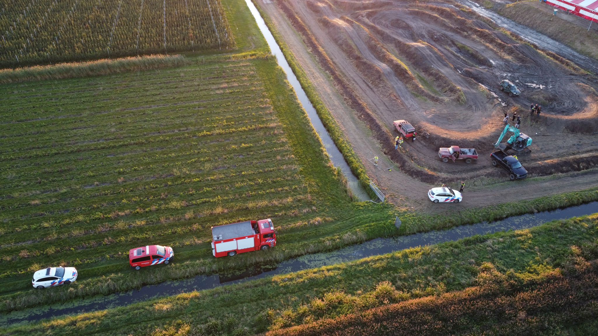 Zwaargewonde bij ongeval op crossbaan
