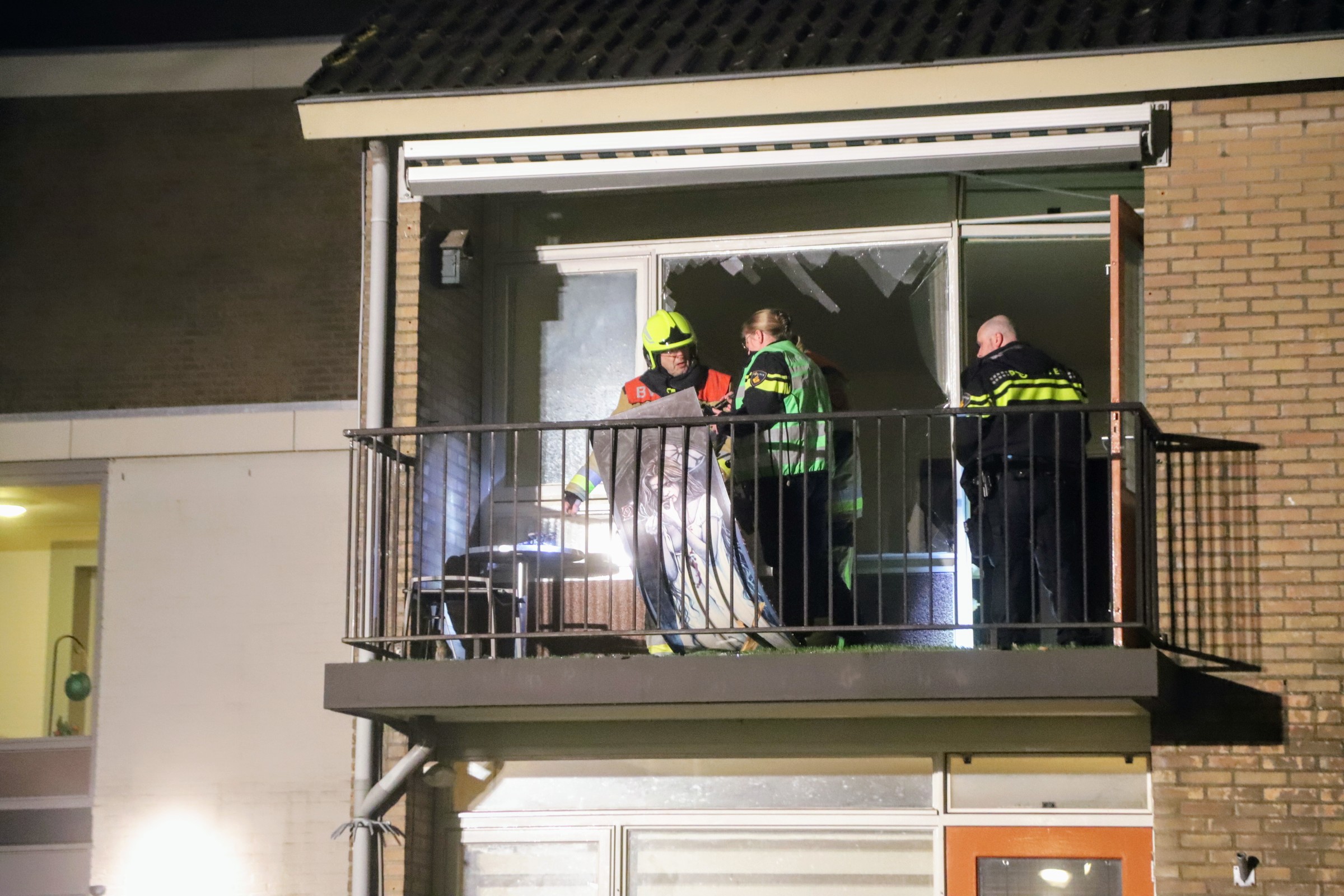Explosie in appartement, politie onderzoekt oorzaak