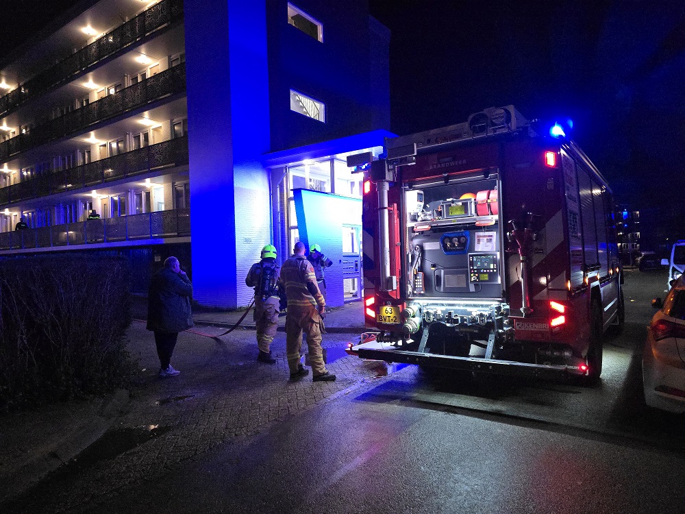 Woningen ontruimd na kortsluiting in liftschacht