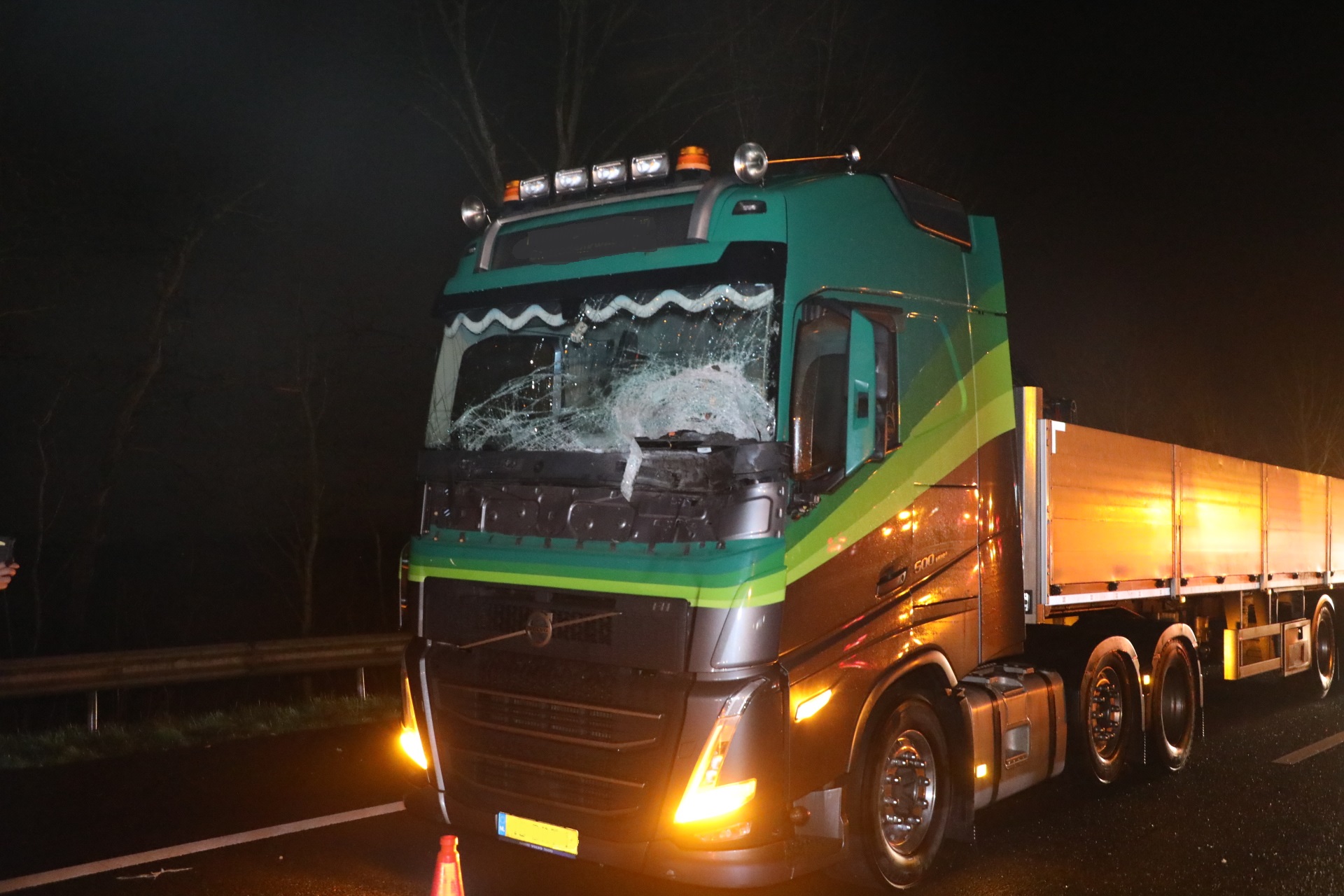 Snelweg A30 afgesloten na meerdere ongevallen