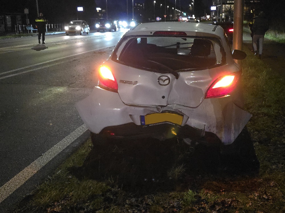 Flinke schade bij kop-staartbotsing