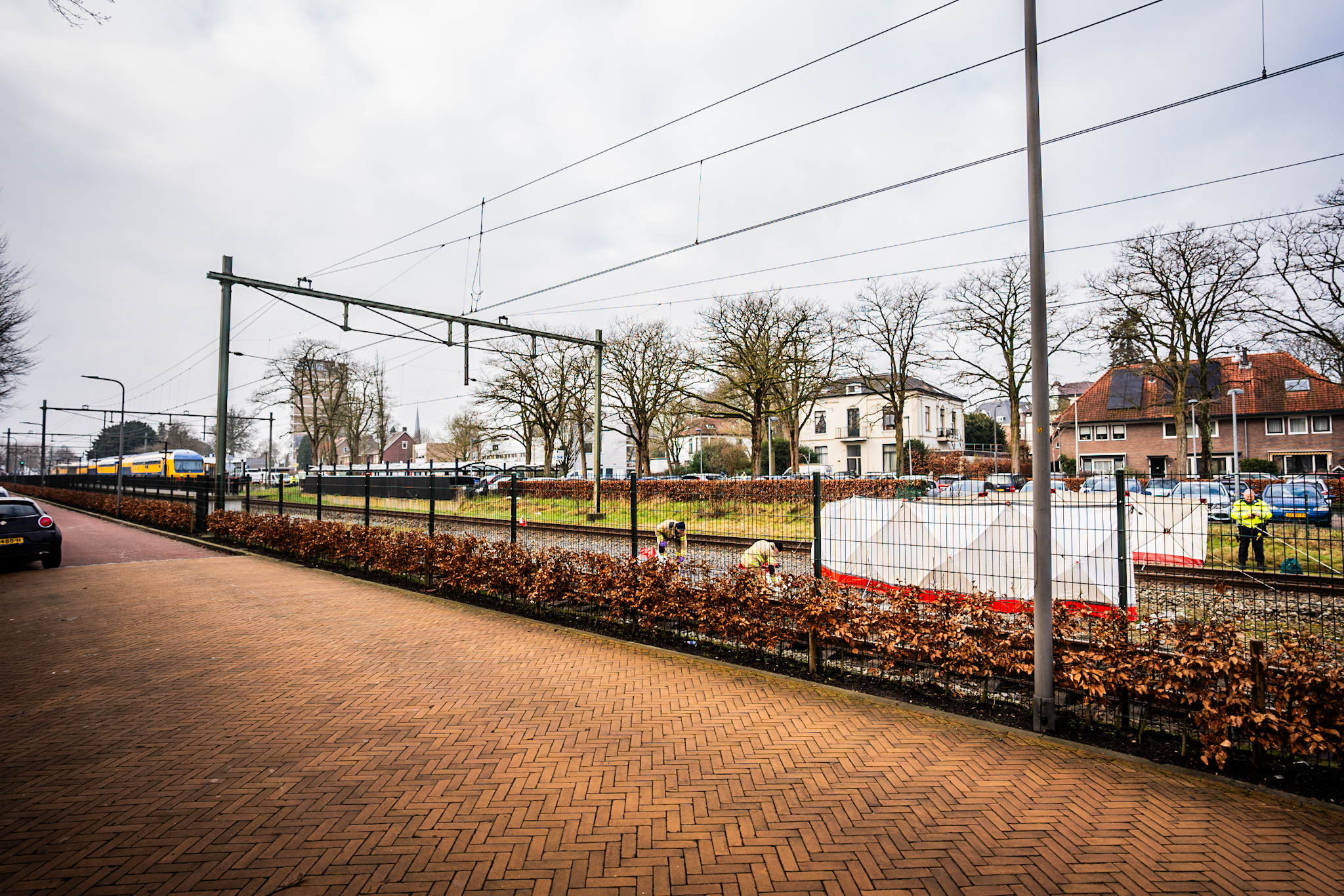 Dode bij een aanrijding met trein, treinverkeer plat