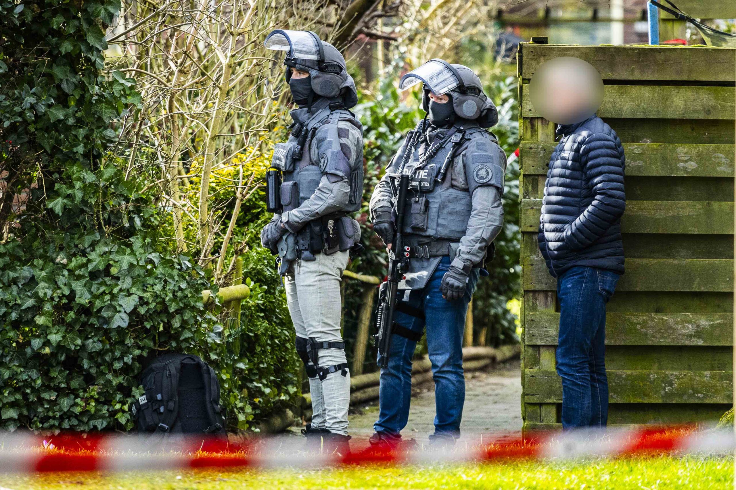 Arrestatieteam ingezet voor aanhouding