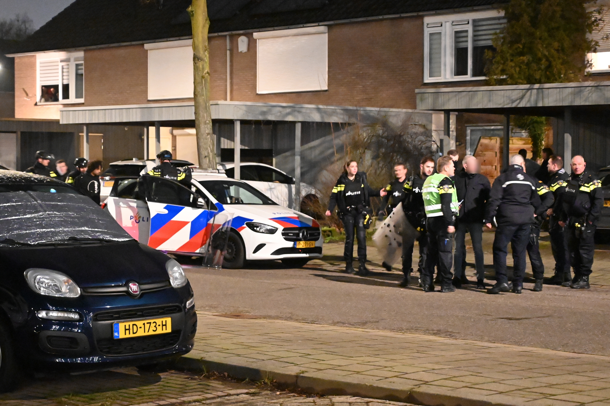 Man aangehouden na politieactie in woonwijk