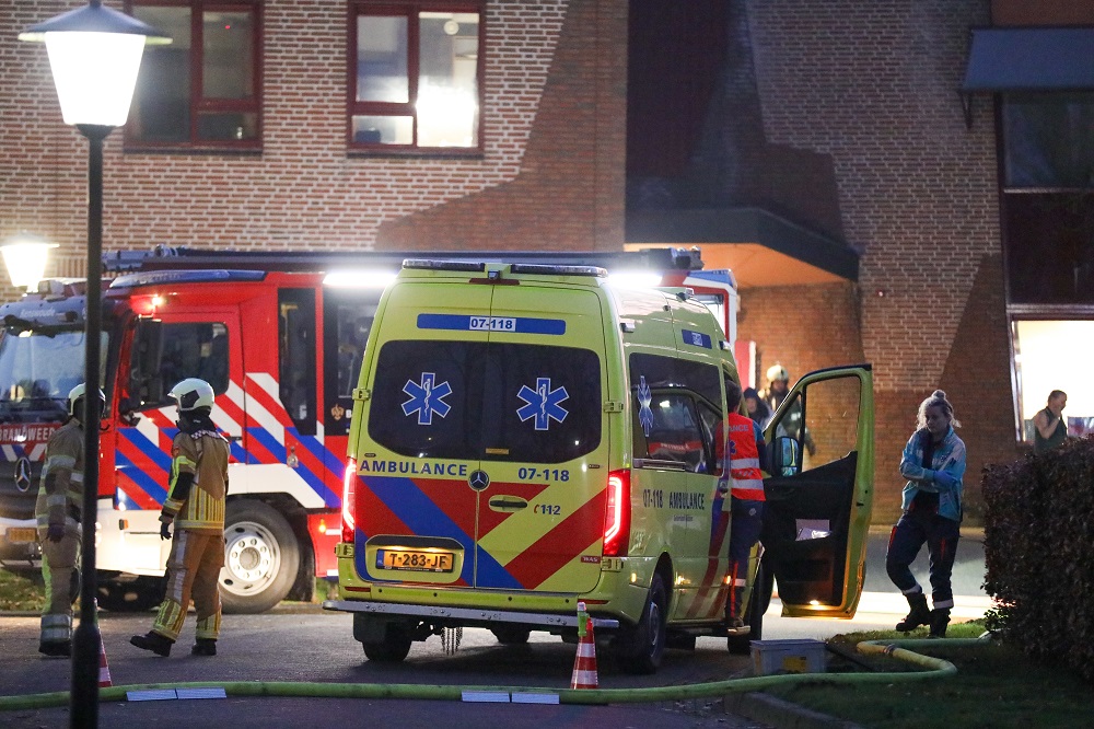 Gewonden door brand bij Leger des Heils