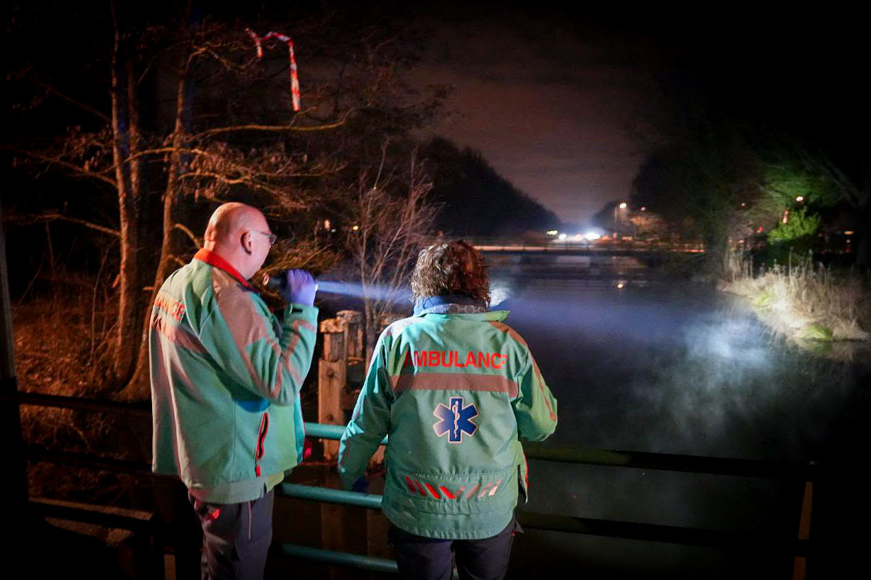 Grote zoektocht na melding over persoon te water