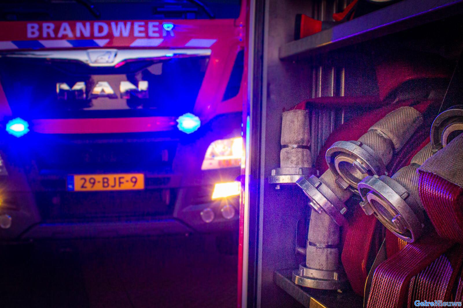 Woning getroffen door explosie