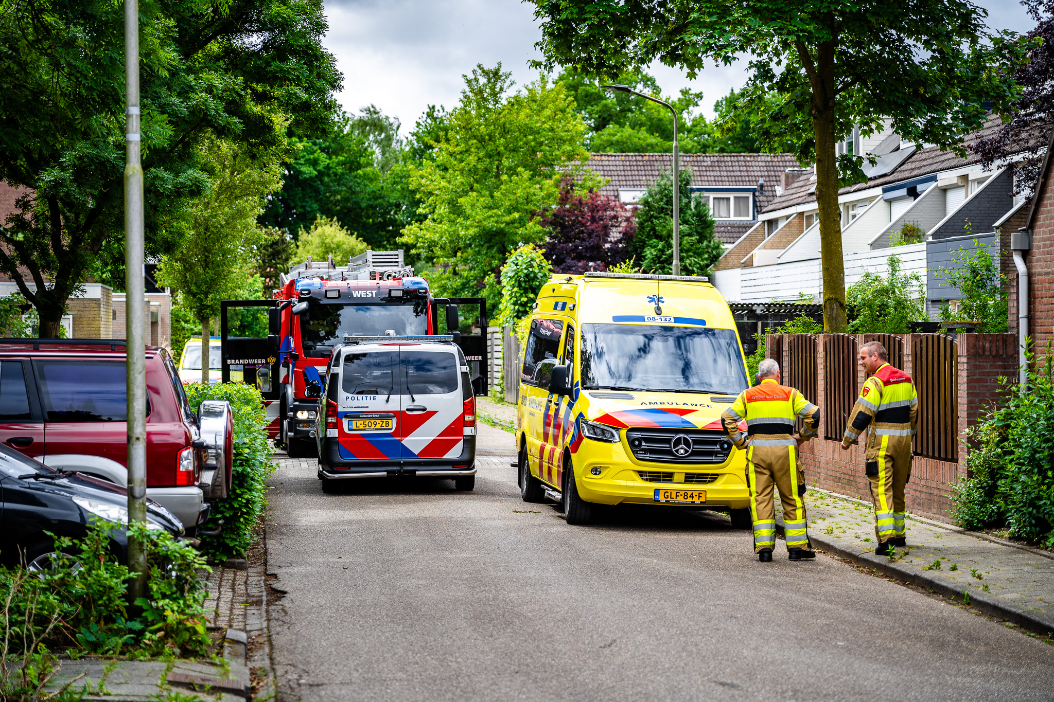 Persoon met onbegrepen gedrag te water, met spoed naar ziekenhuis gebracht
