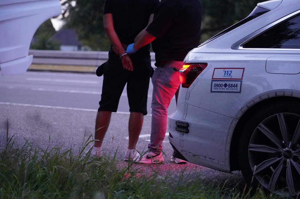 Vrachtwagenchauffeur aangehouden op A73