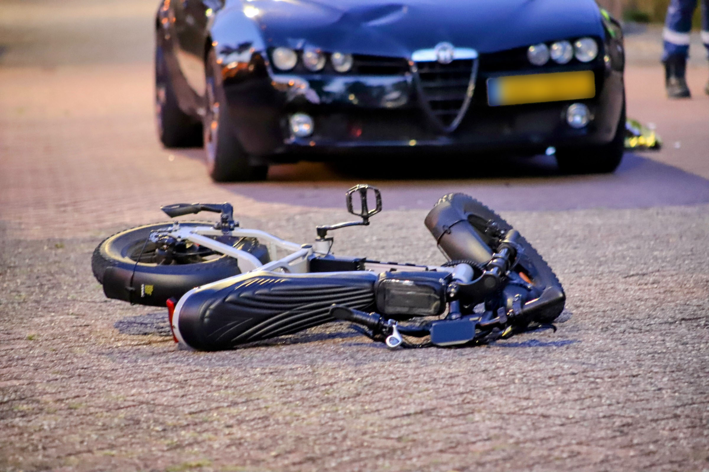 Fatbiker ernstig gewond na ongeluk in woonwijk