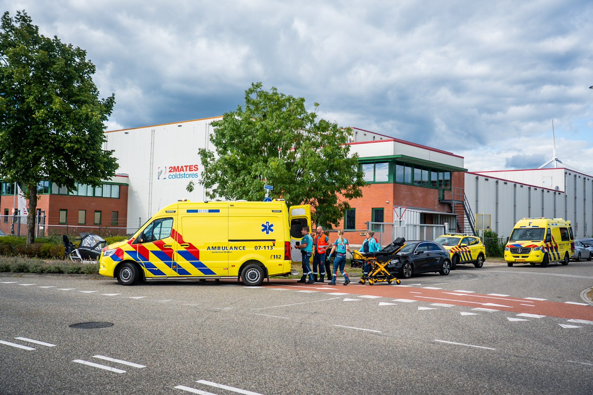 Kinderen naar ziekenhuis na botsing