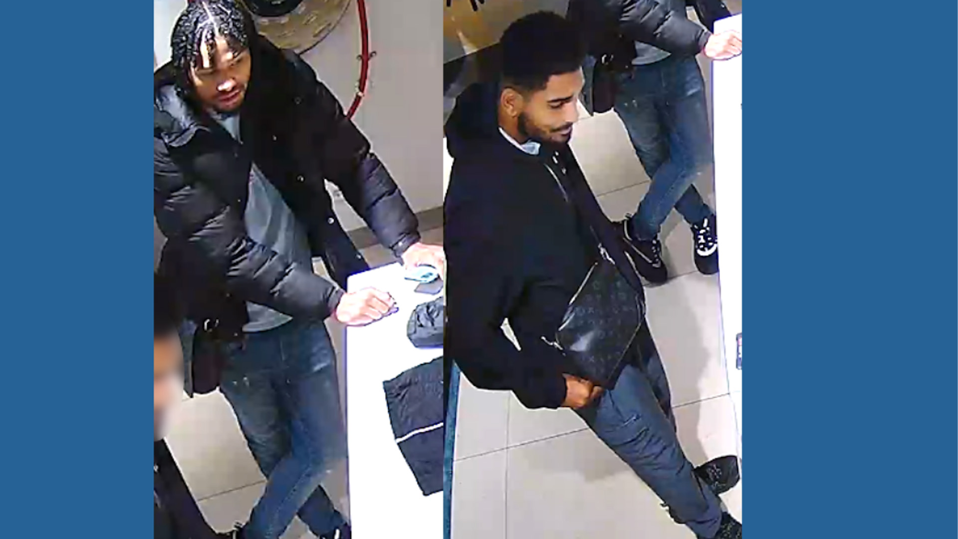 Daders plunderen hospice-rekening: wie herkent hen?