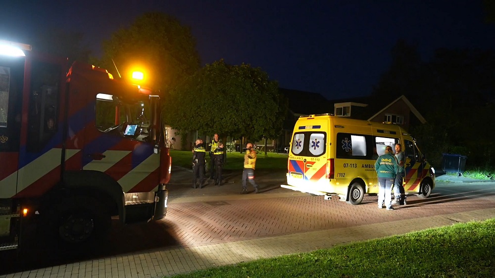 Man zwaargewond na brand in woonzorggebouw