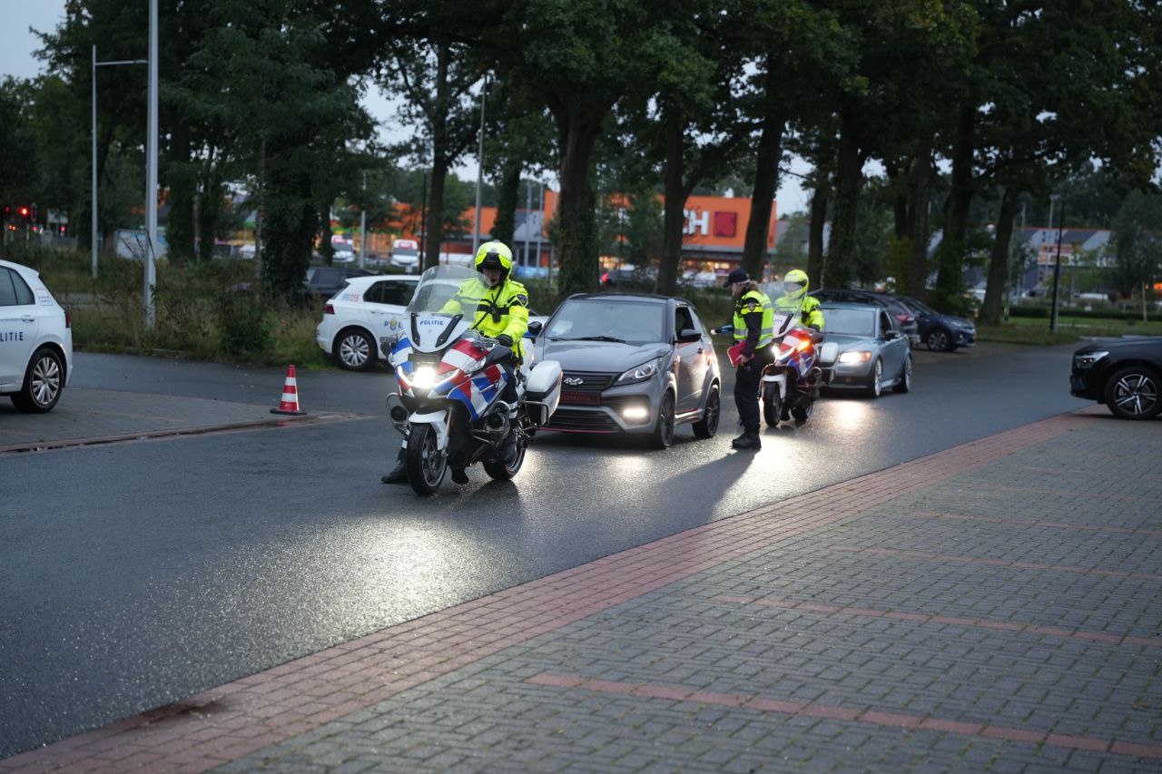 Meerdere overtredingen geconstateerd tijdens verkeerscontrole