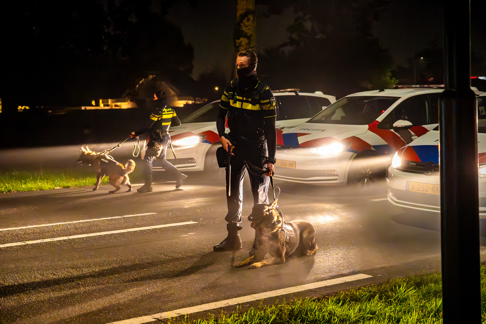 AZC demonstratie loopt uit de hand