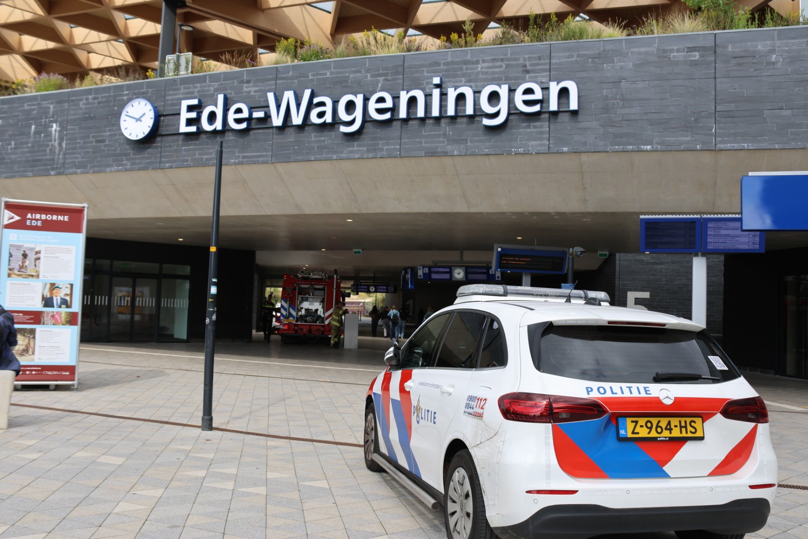 Honderden reizigers gestrand na brand in trein