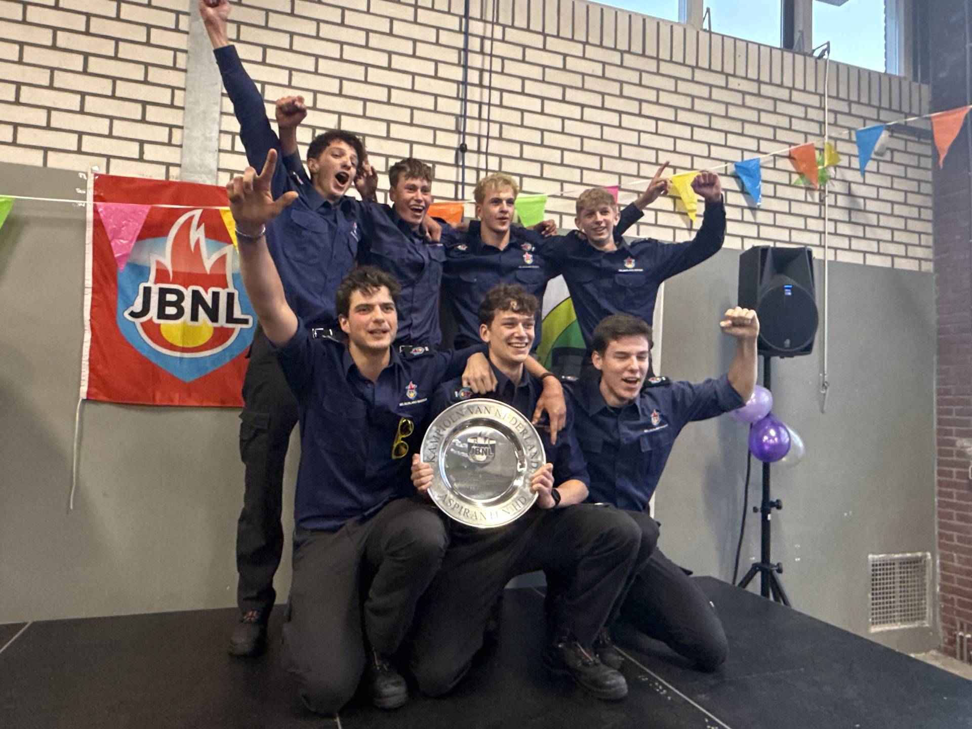 Jeugdbrandweer Ede prolongeert landstitel na zege in landelijke finale