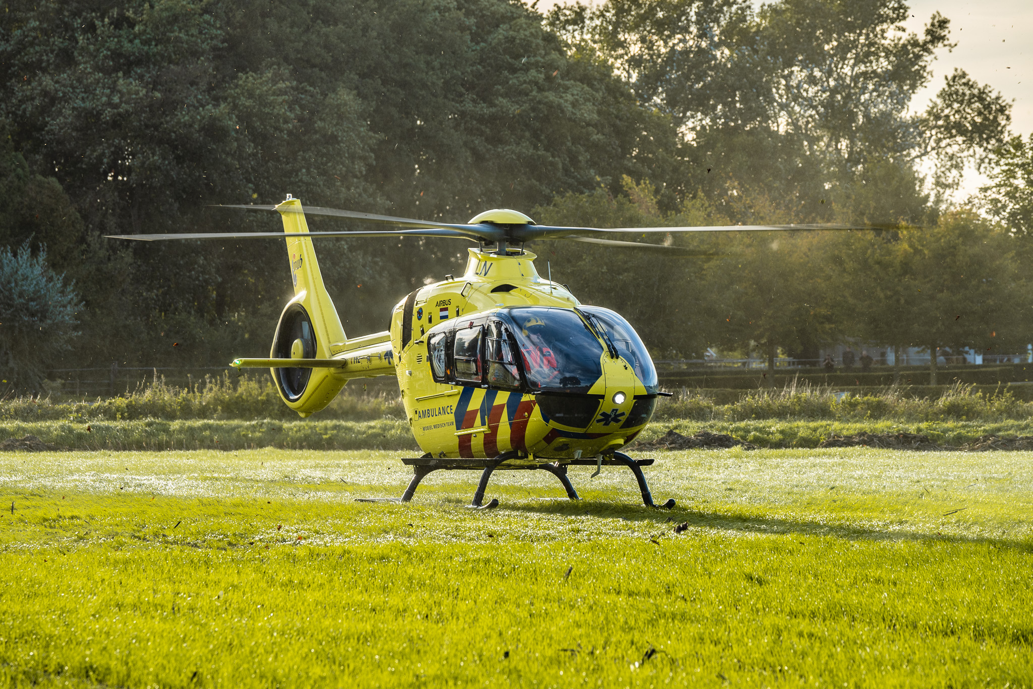 Ruiter gewond na val van paard dat schrok van graafmachine