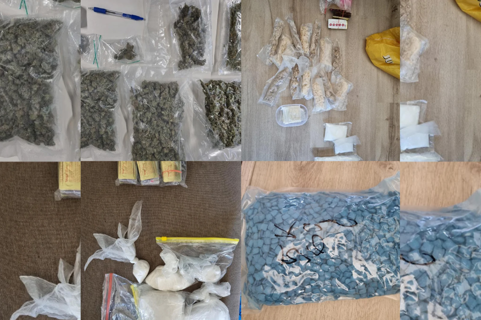 Drugs, vuurwapens en vuurwerk ontdekt na verkeerscontrole