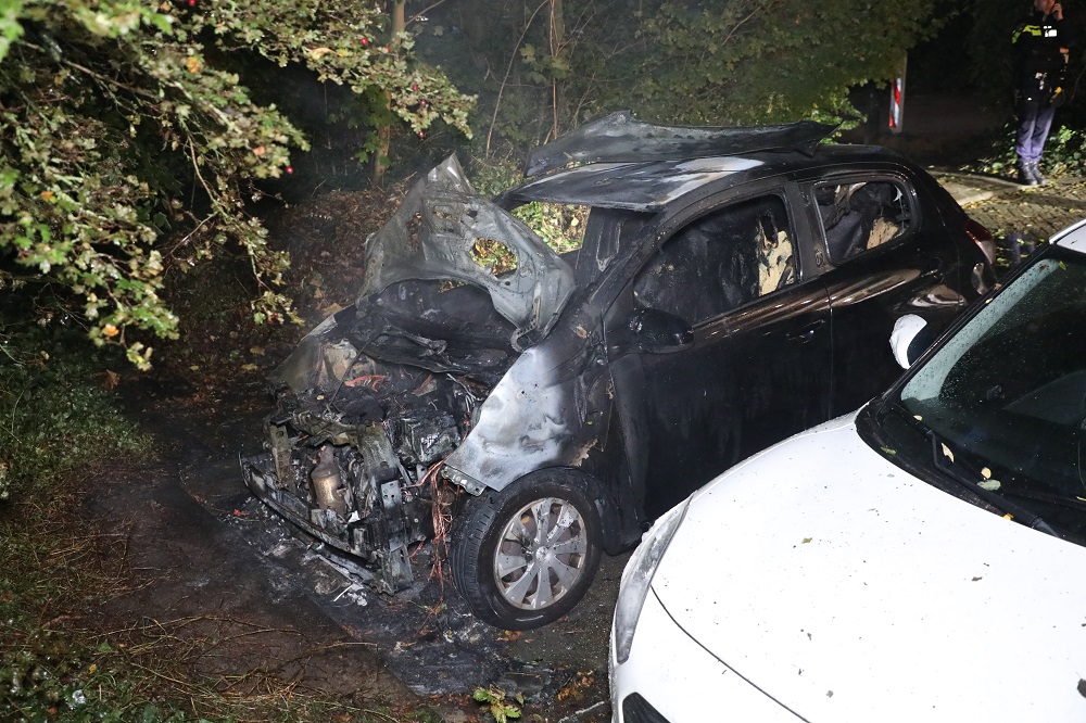 Opnieuw auto uitgebrand in Nijkerk