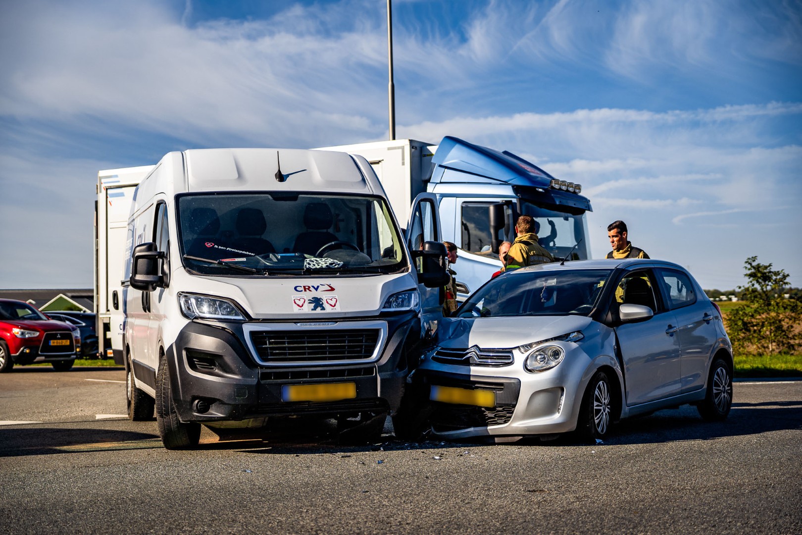 Gewonde bij ongeval op kruising in Elst