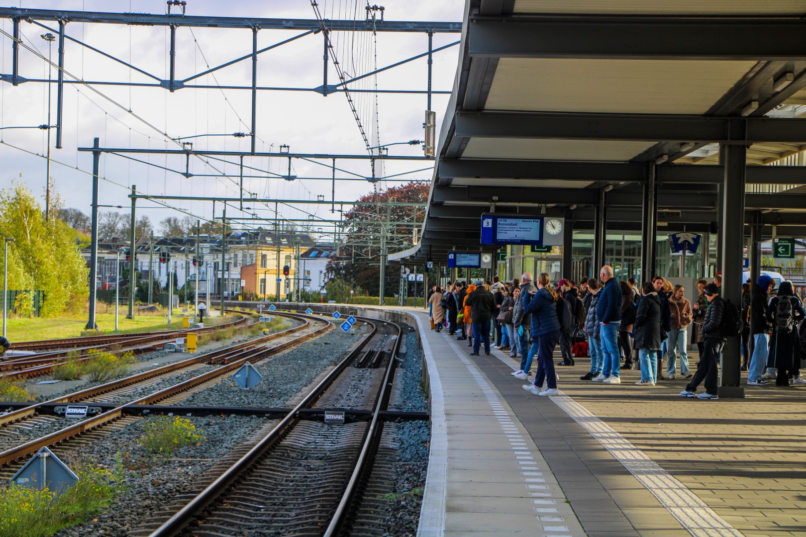 Stroomstoring legt treinverkeer stil