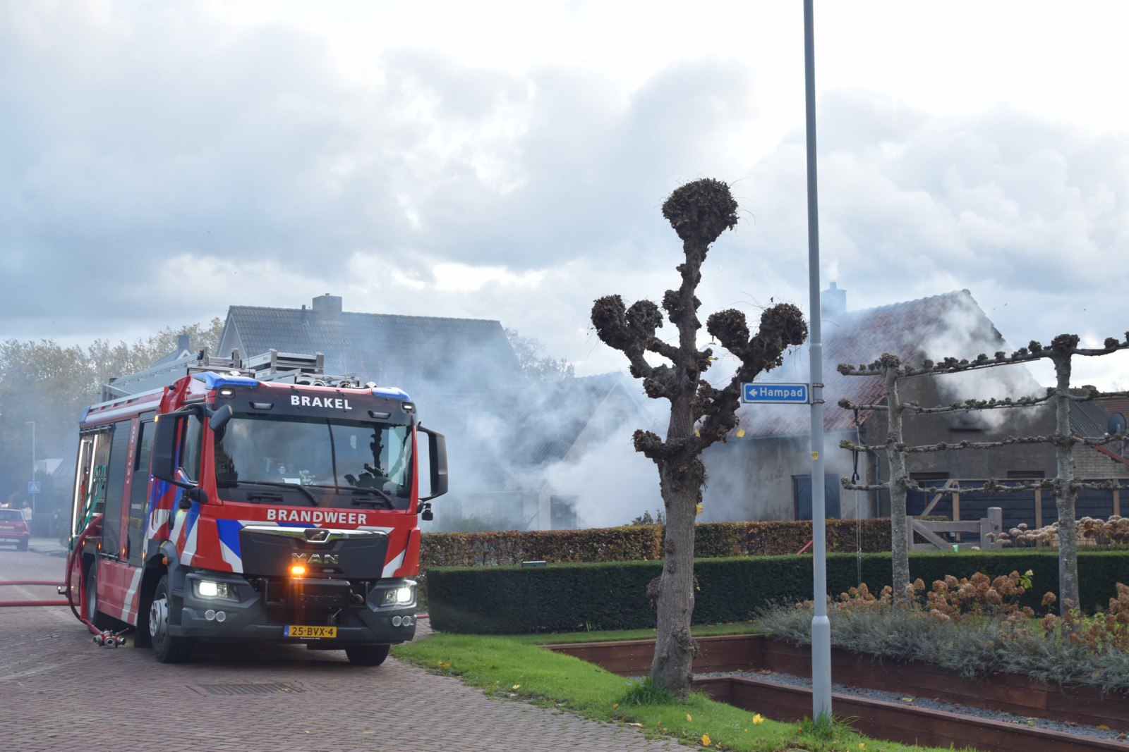 87-jarige bewoner overleden bij woningbrand