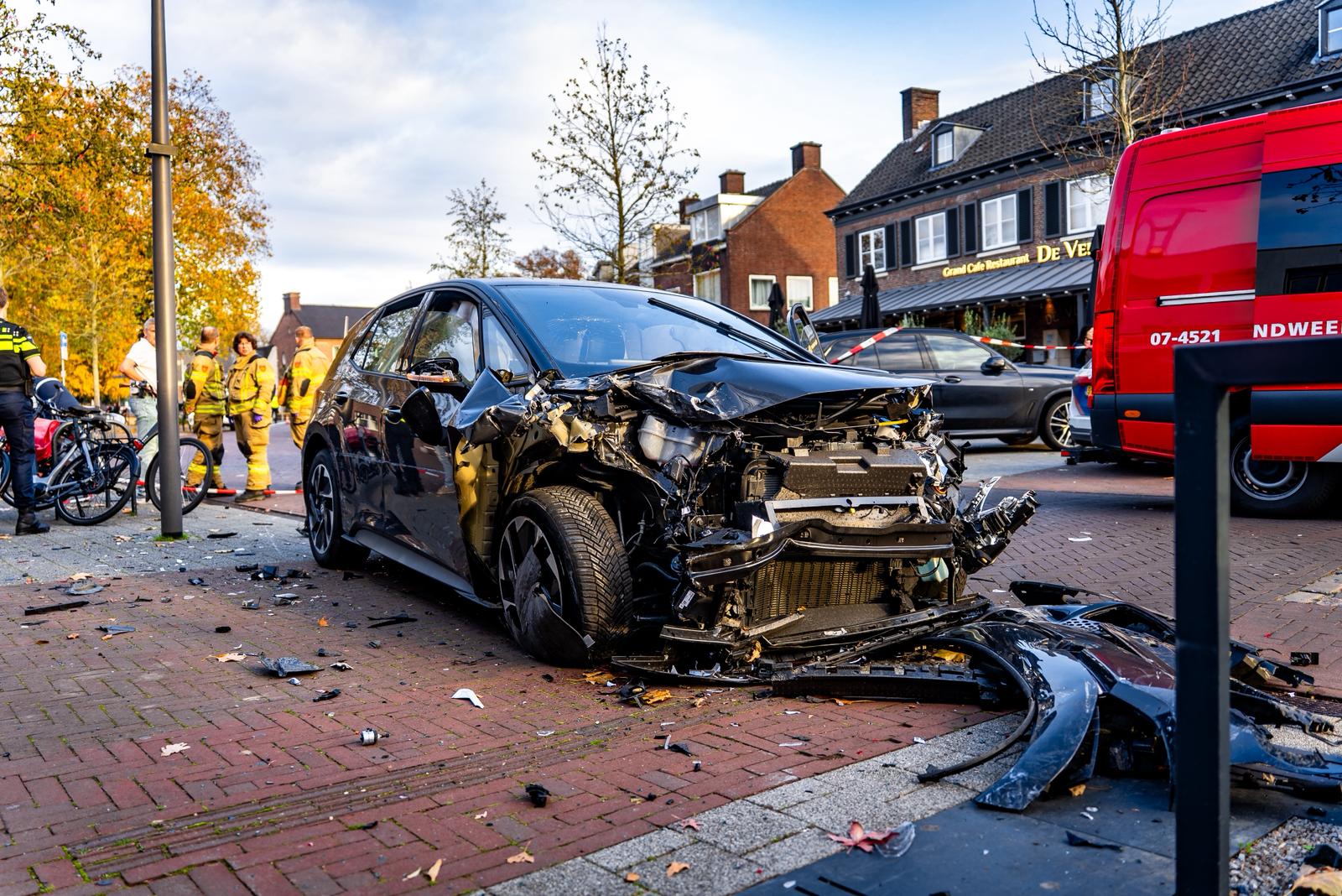 Vier gewonden na ongeval in druk centrum