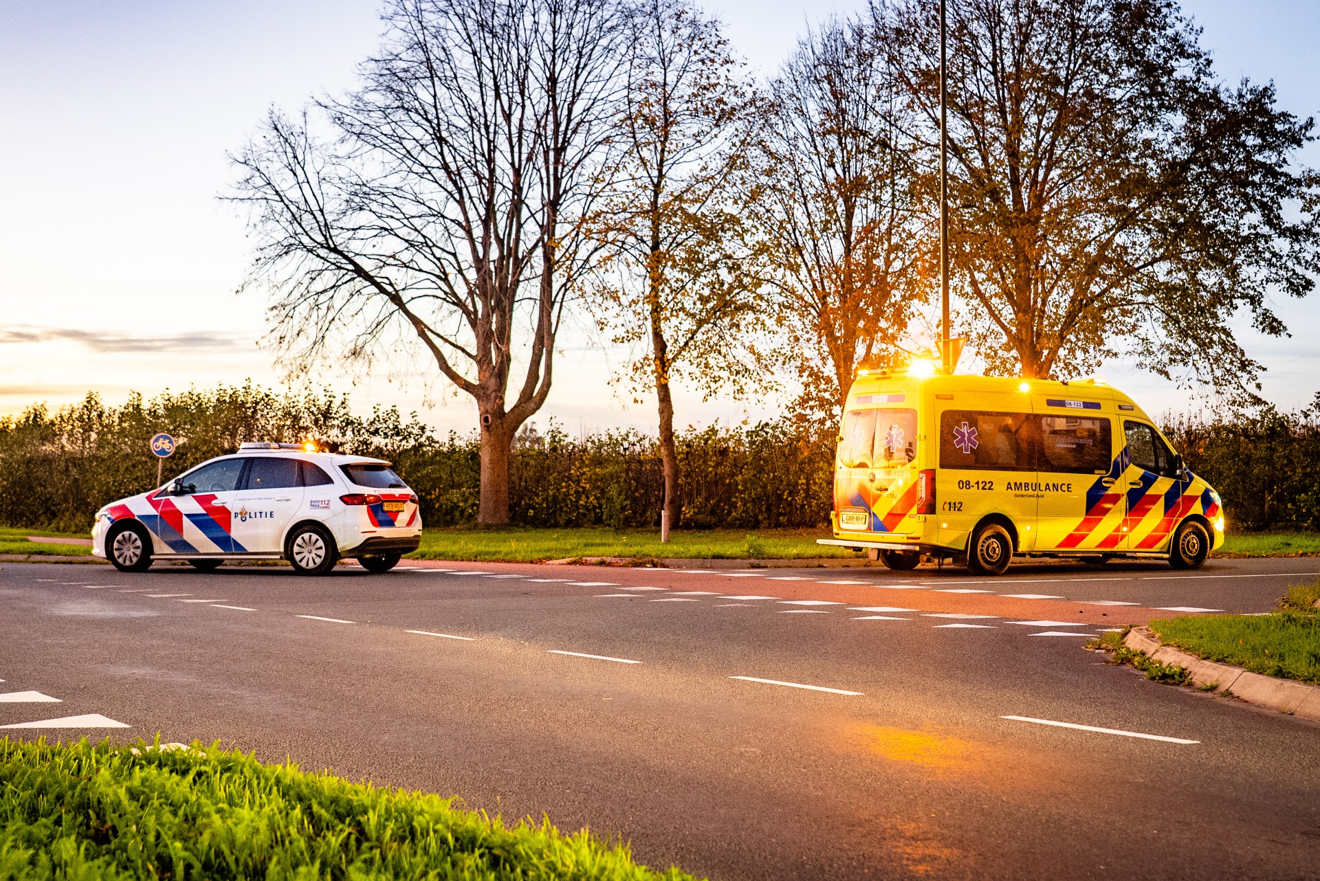 Aanrijding tussen scooter en auto