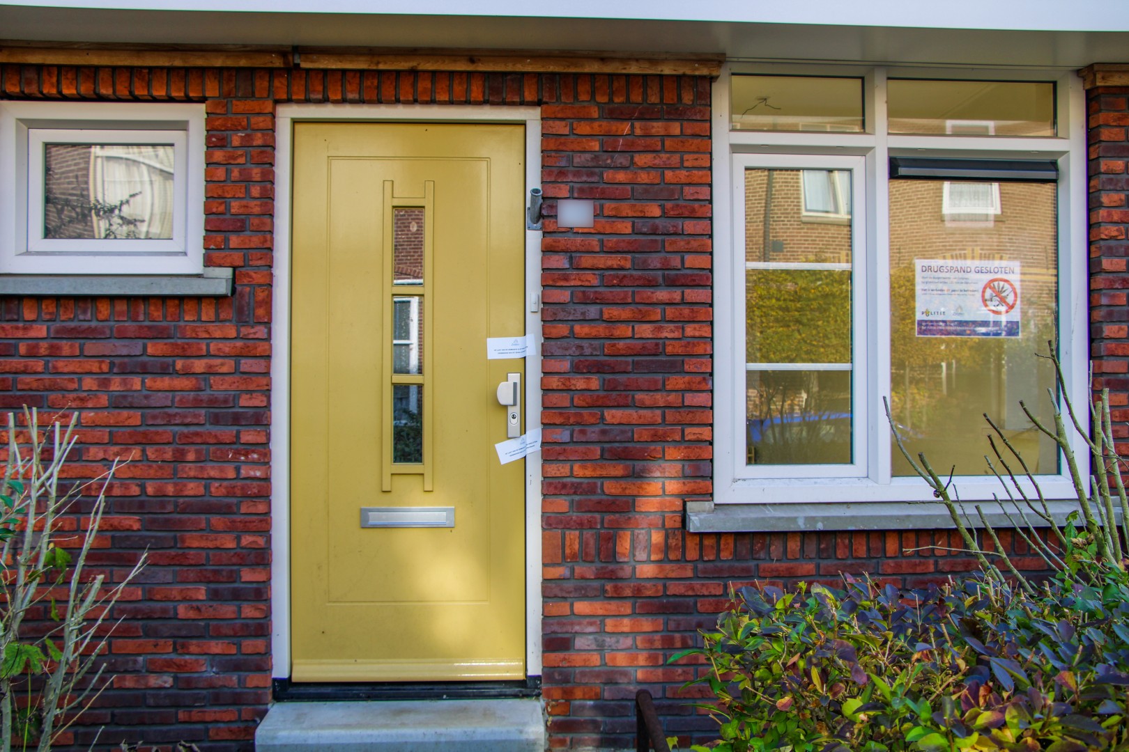 Woning drie maanden gesloten na vondst van drugs en vuurwapen