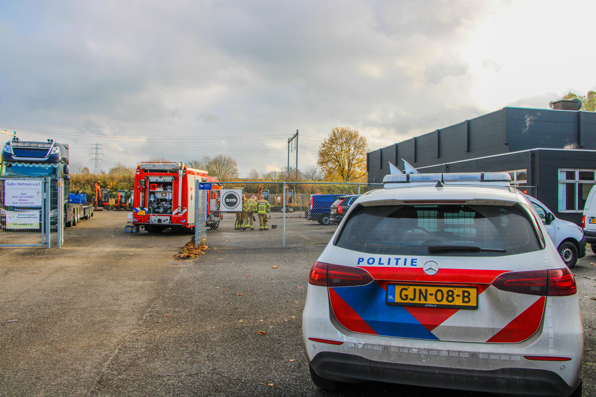 Brand in sportschool geblust, vermoedelijke kortsluiting