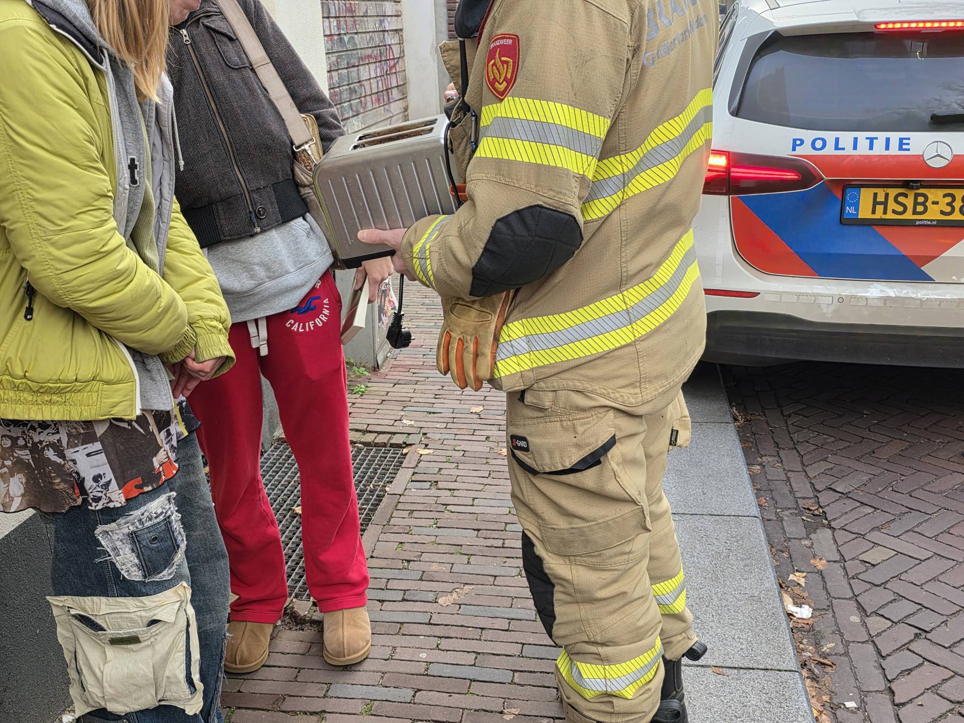 Rook in studentencomplex door oververhit broodrooster, pand ontruimd