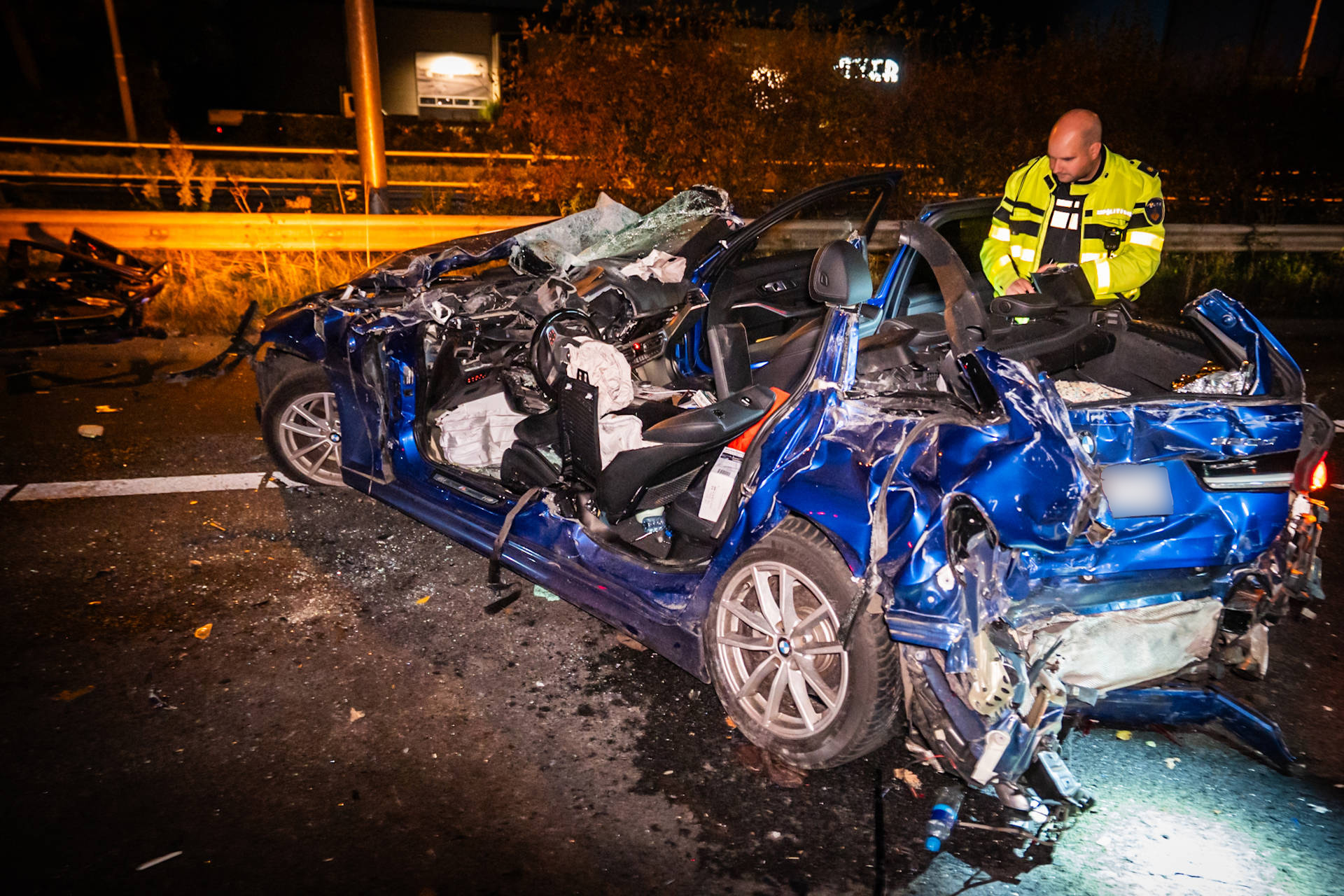 Vrachtwagenchauffeur (50) aangehouden na ernstig ongeval op snelweg