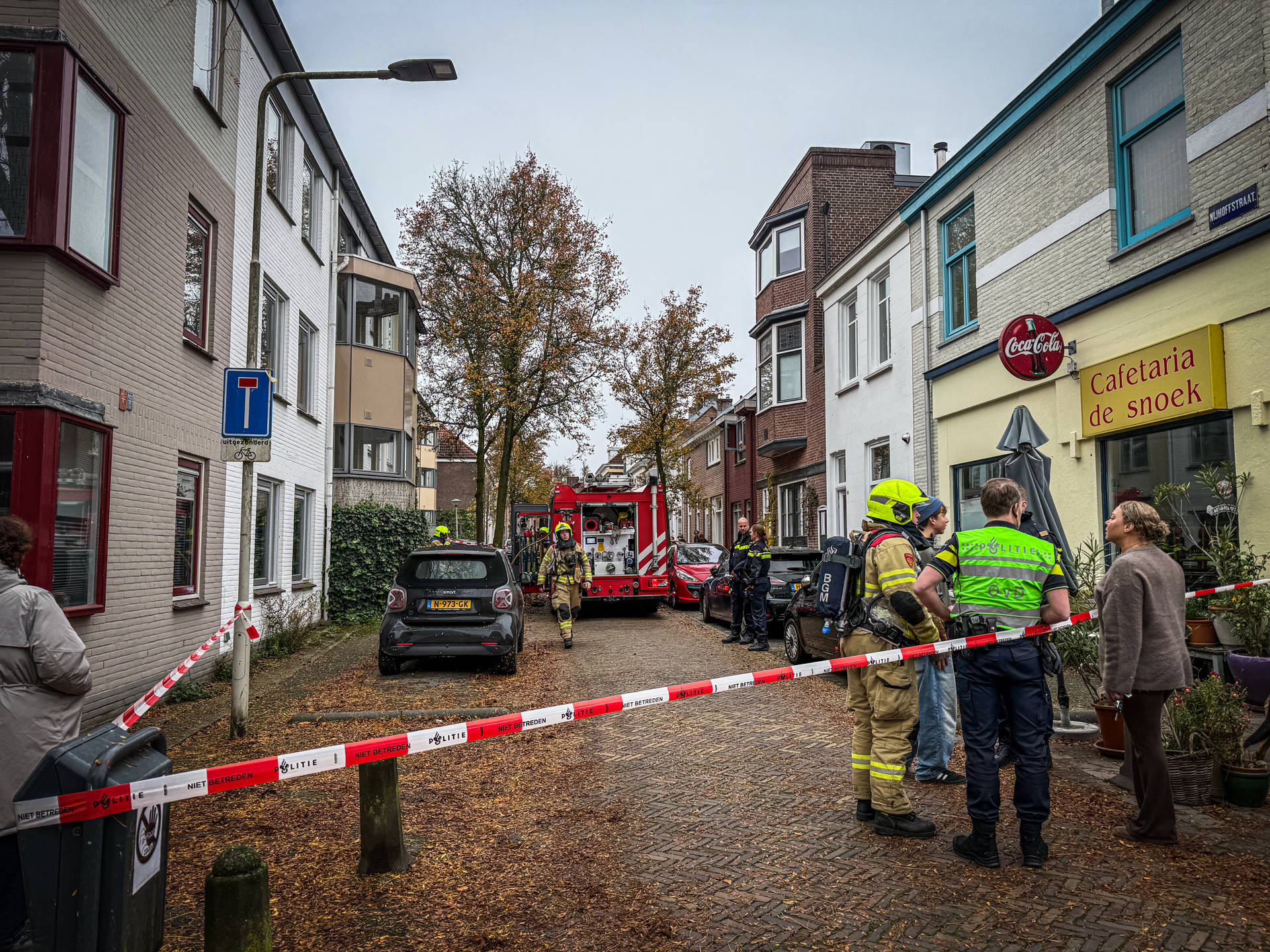 Brand in woning door fietsaccu, omliggende huizen kort ontruimd