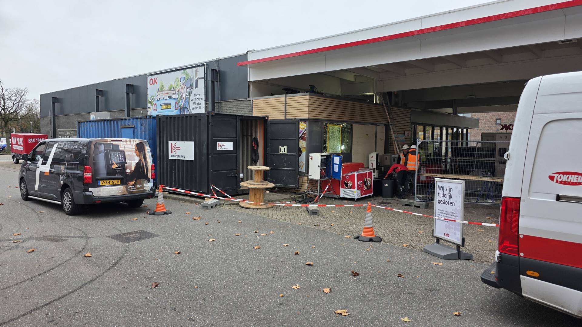 Inbraak bij tankstation in Arnhem