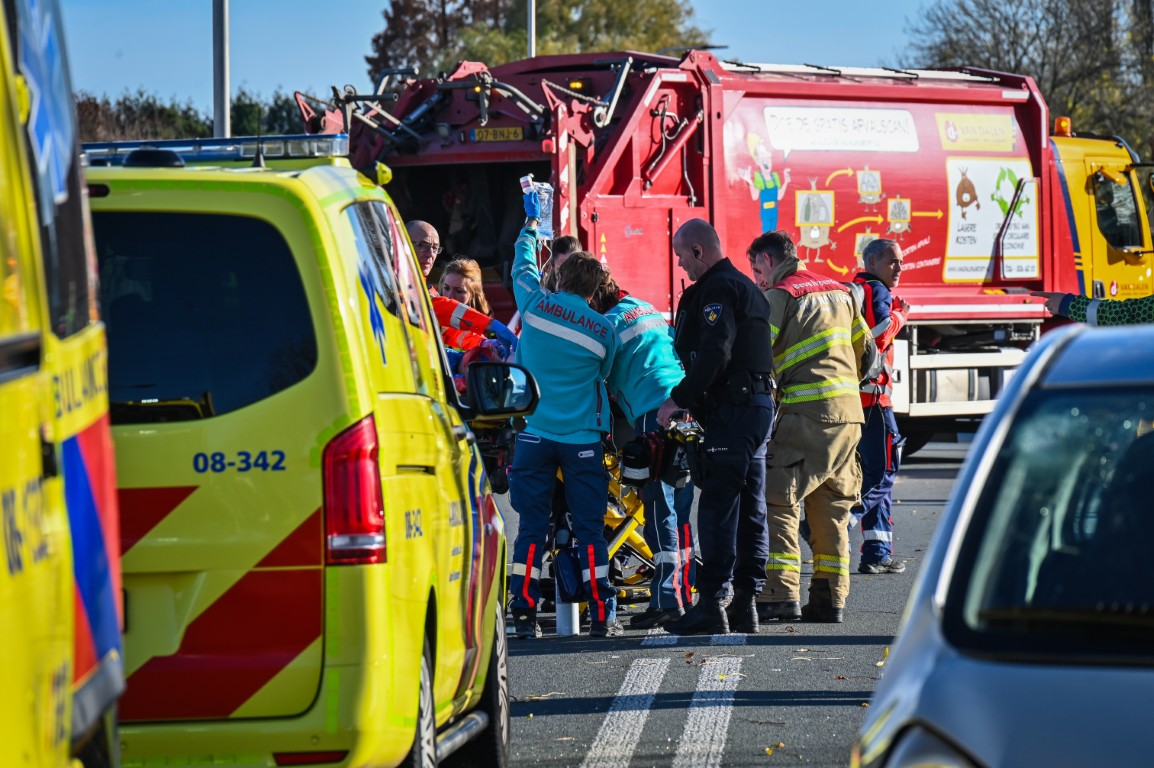 Fietser in kritieke toestand na ernstige aanrijding