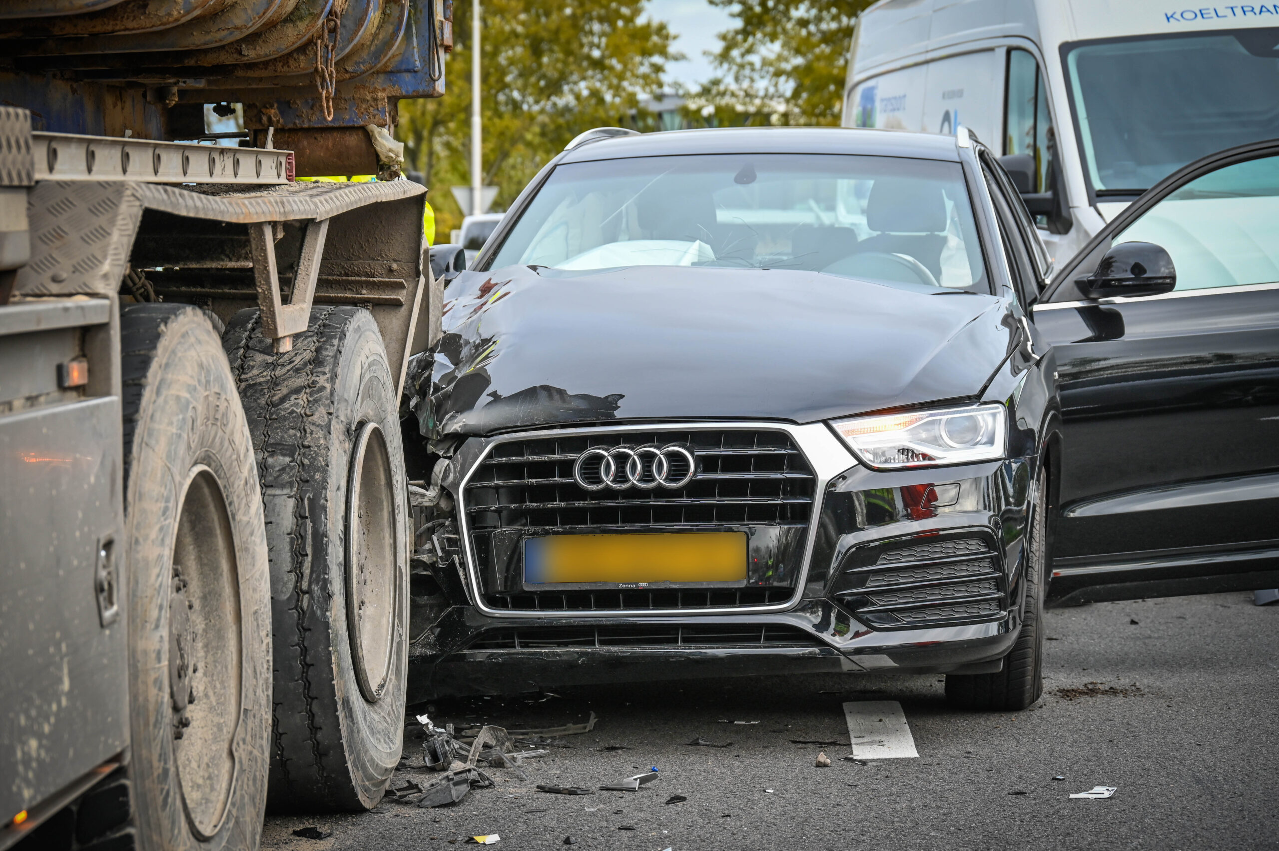 Gewonde bij ongeval op Knooppunt Velperbroek
