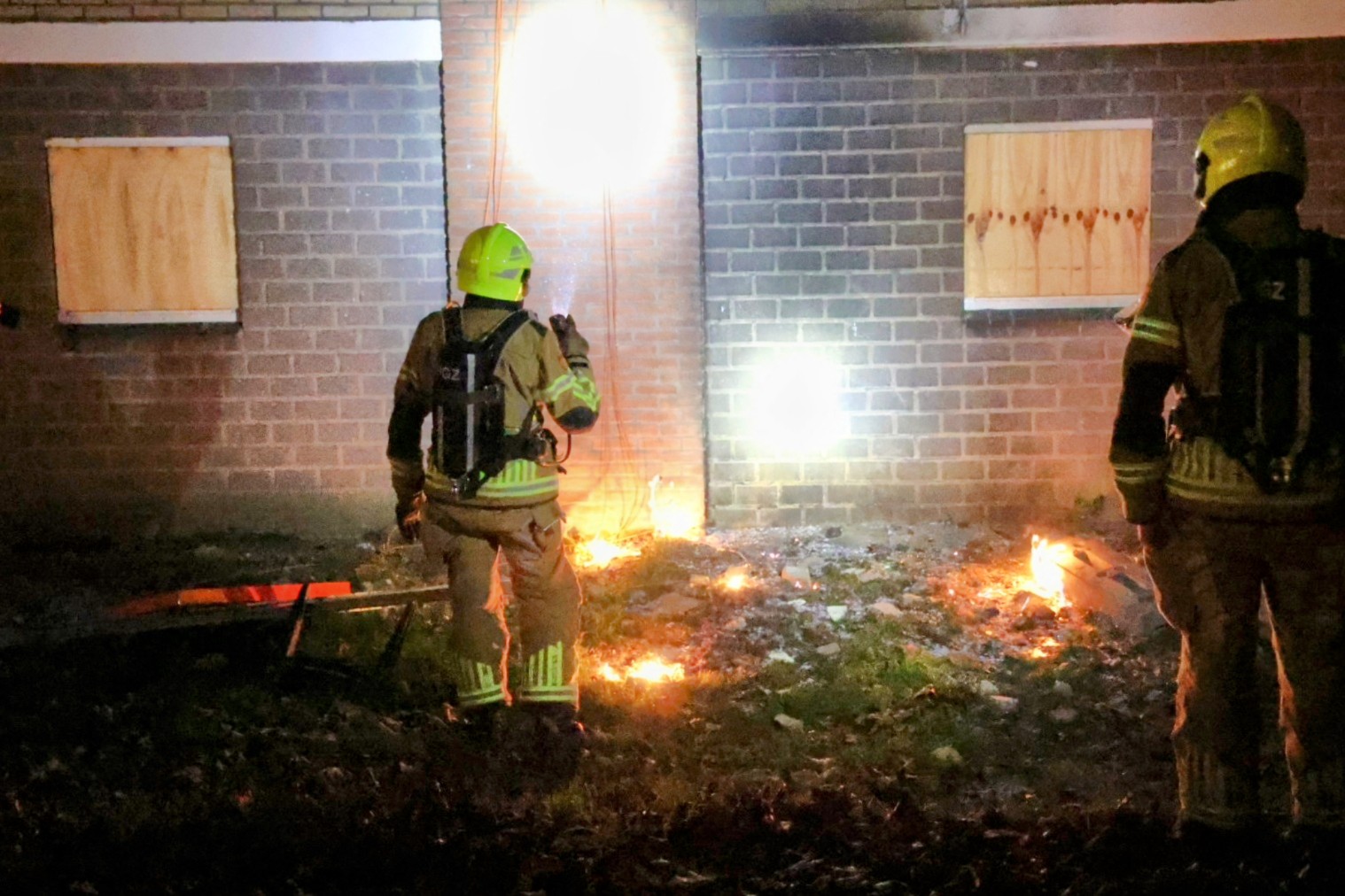 Opnieuw brand bij leegstaande flat